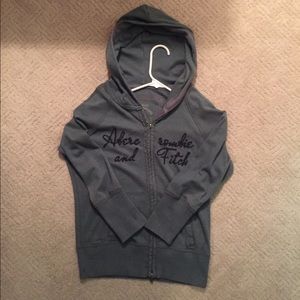 Abercrombie & Fitch green jacket